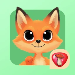 Bear and Fox Match Puzzle Game 图标